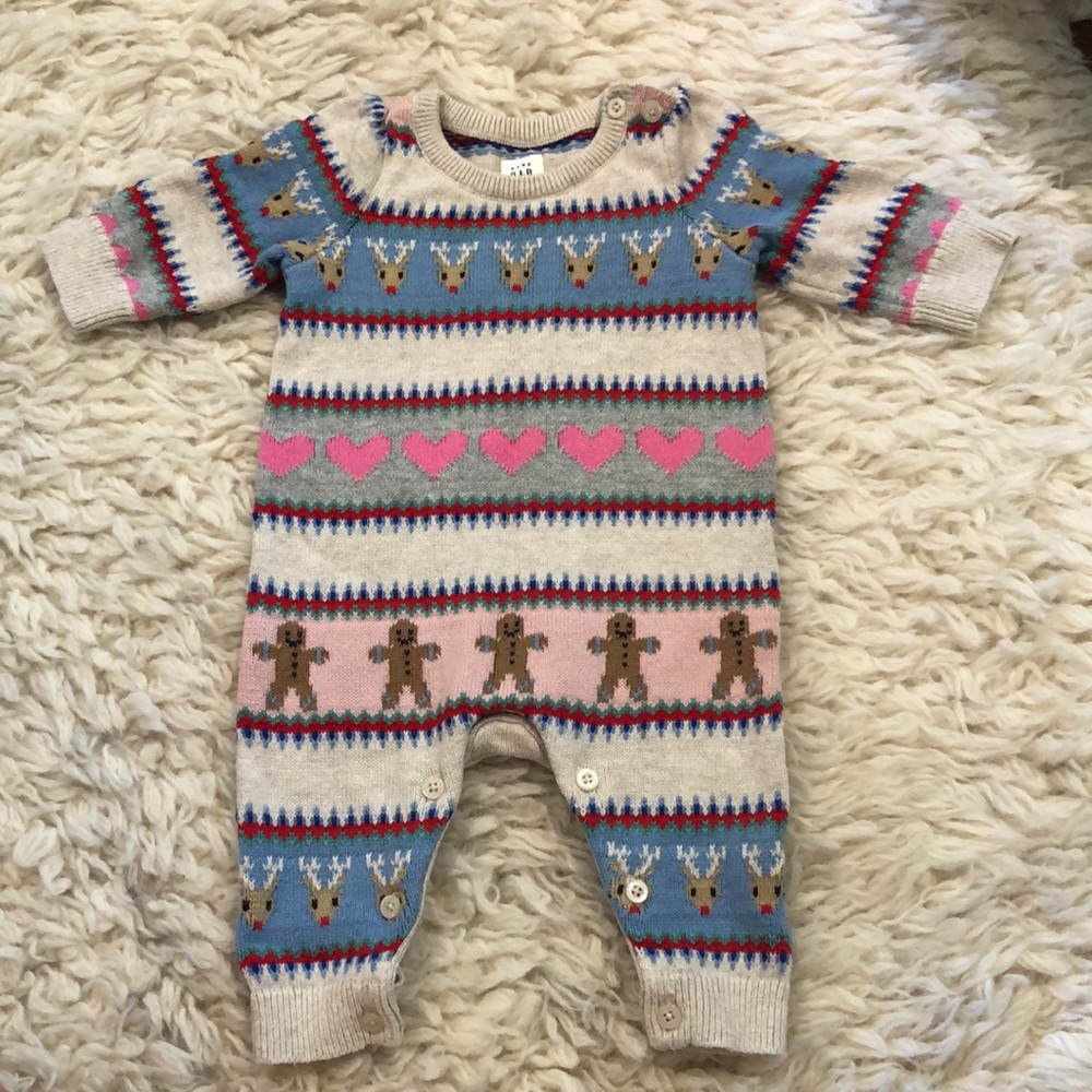 Knit Holiday Romper
